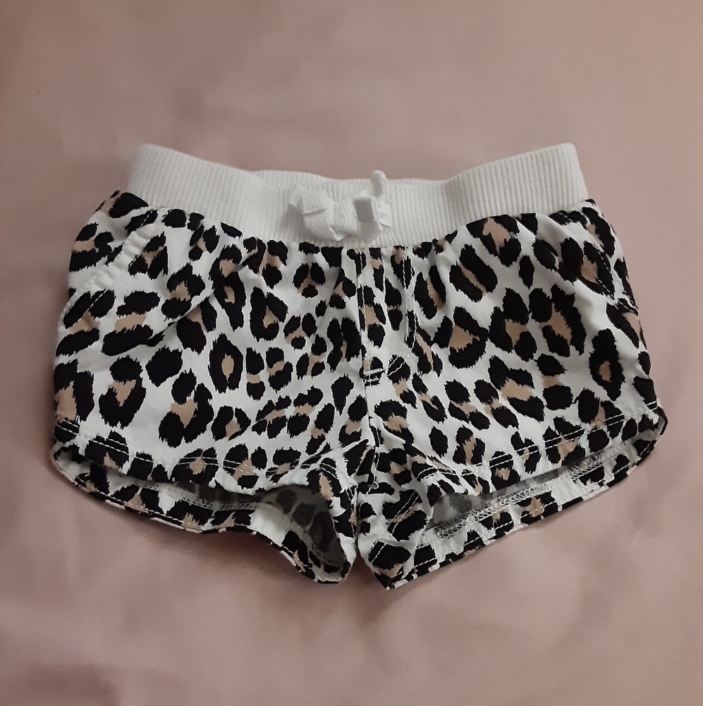 Cheetah print shorts